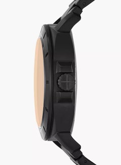 FOSSIL Men's Privateer Black Stainless Steel Watch - BQ2788 – 45mm  - Image 2