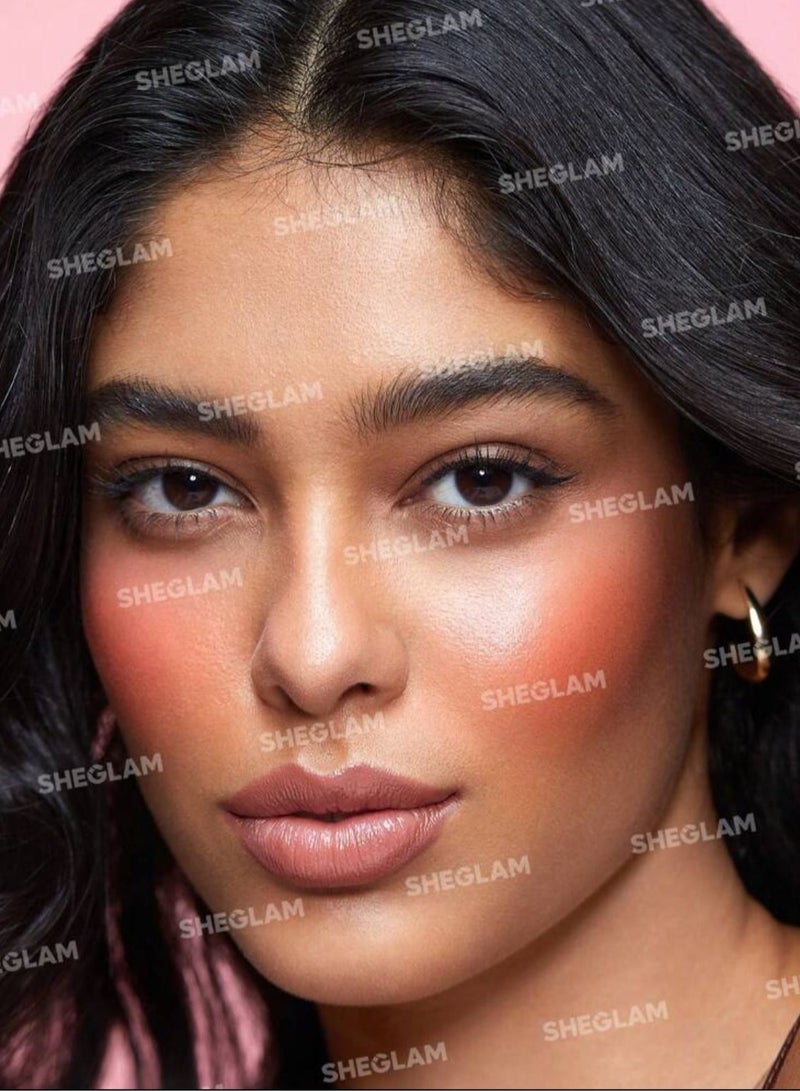 SHEGLAM 2 Cheek Blush Duo Peach Juice - Image 5