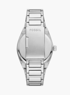 FOSSIL Men's Everett Three-Hand Date Stainless Steel Watch FS6056 - 42mm  - Image 3
