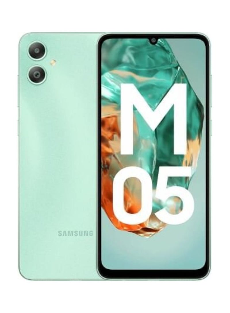 سامسونج Galaxy M05 ,4GB Ram 64GB Mint Green -  India Version  - Image 1
