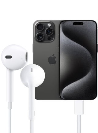 (لـ iPhone 16 Pro) سماعة رأس سلكية لأبل نوع C سماعات أذن سلكية لـ iPhone مع ميكروفون مدمج وتحكم في الصوت - view 2
