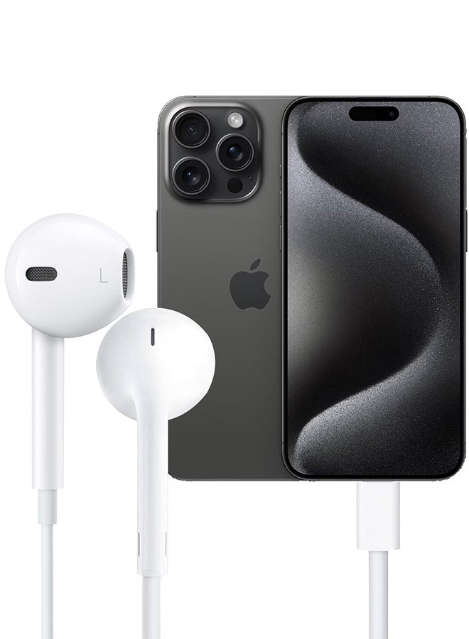 MARGOUN - ( for iPhone 15 Pro ) Wired Headphone For Apple Type C Wired iPhone Headphones In-Ear Earbuds Built-in Microphone and Volume Control White - Image 1