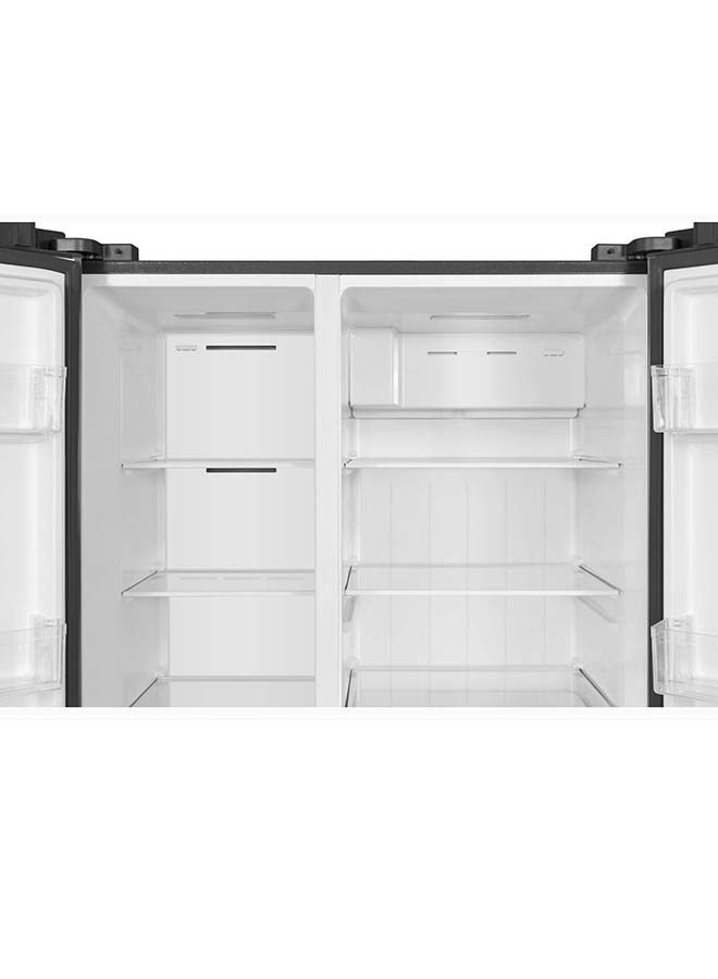 تي سي إل Side By Side  Ref 17.2 Cu.Ft Inverter 50/60 Hz - Inox P635SBSX Grey  - Image 3