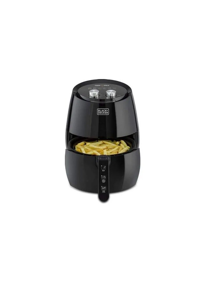 BLACK+DECKER Black + Decker Aerofry Air Fryer 4.5 L 1500 W AF350-B5 black - Image 2