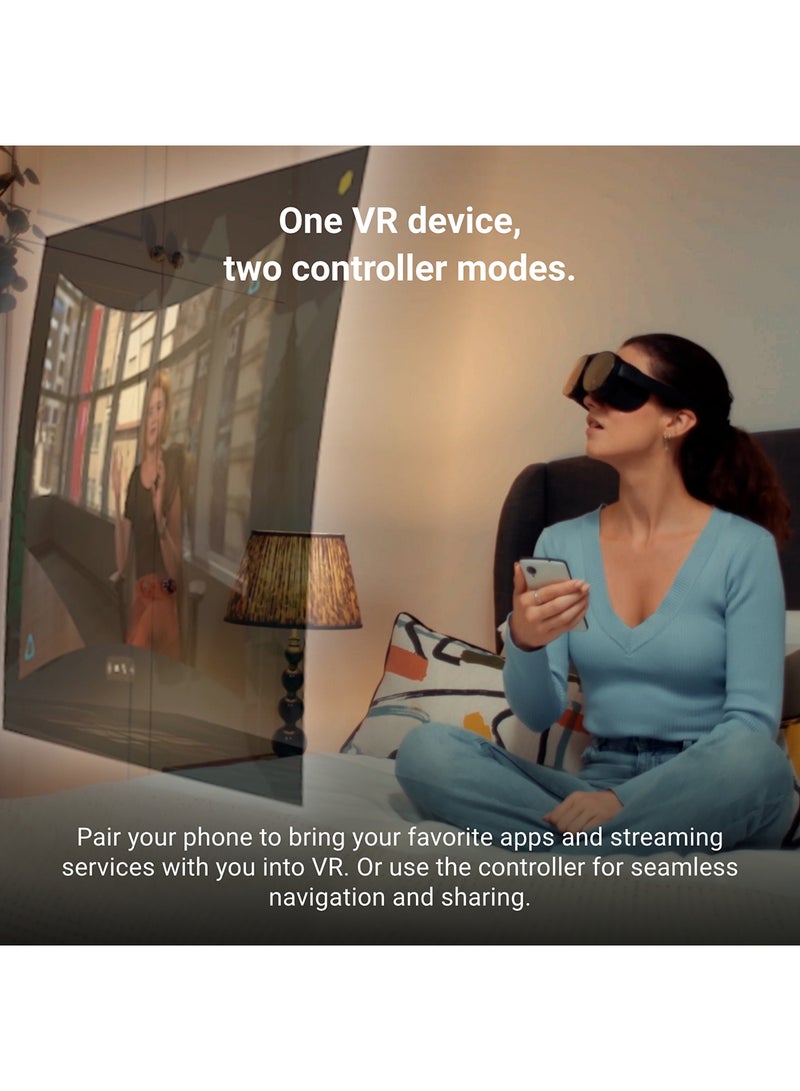 HTC - Vive Flow VR Glasses Black - Image 1