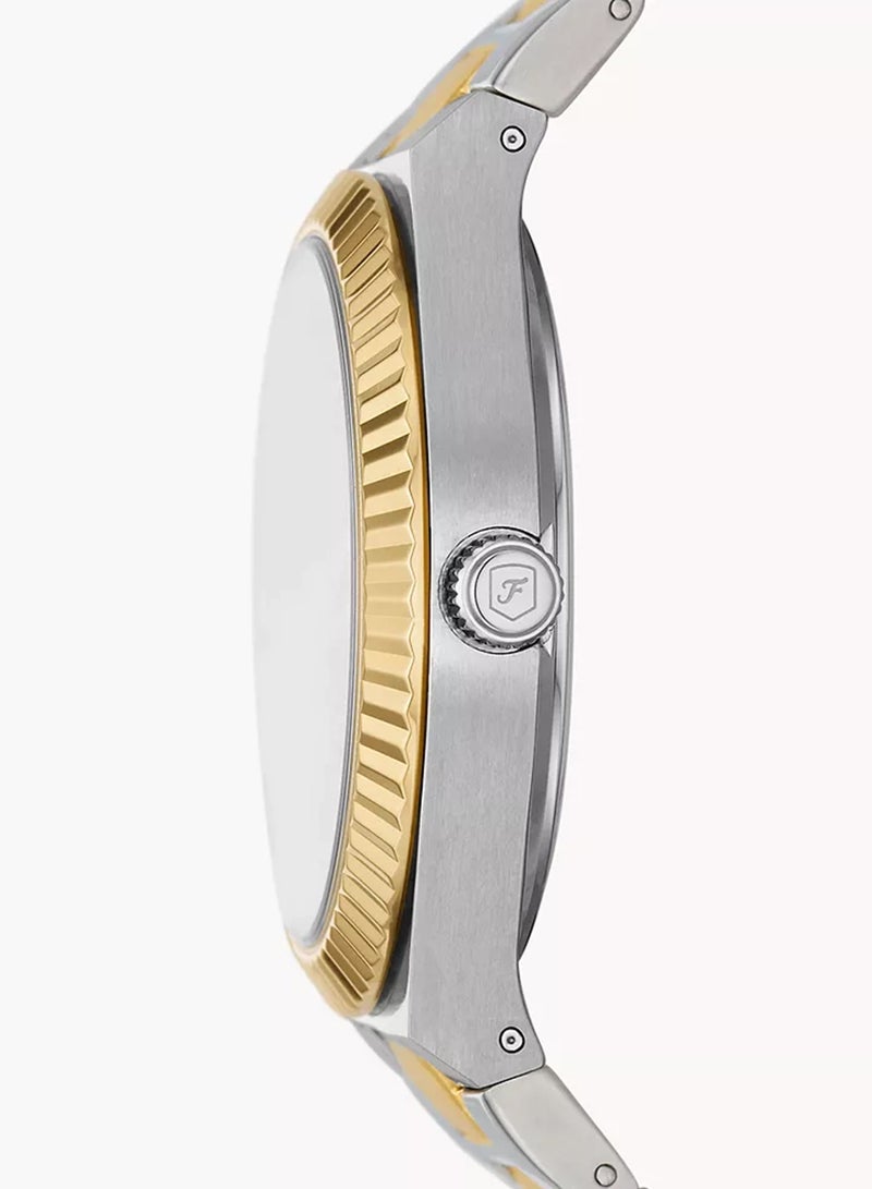 FOSSIL Women's Scarlette Three-Hand Two-Tone Stainless Steel Watch ES5334 – 38mm  - Image 2