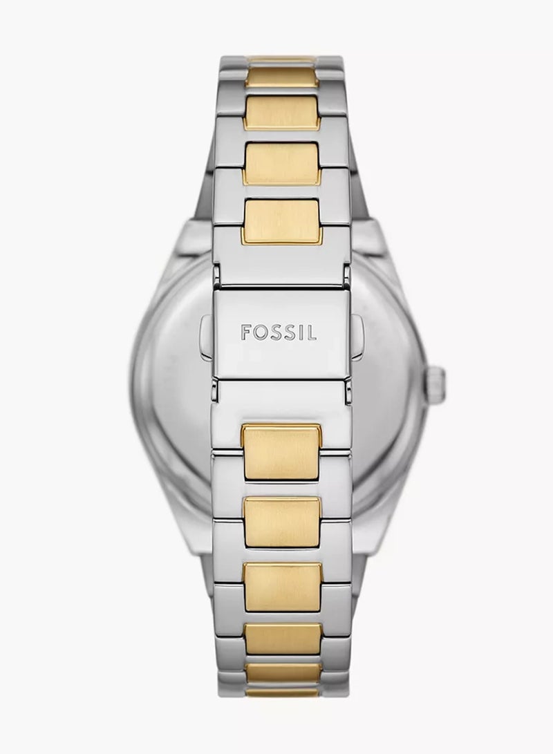FOSSIL Women's Scarlette Three-Hand Two-Tone Stainless Steel Watch ES5334 – 38mm  - Image 3