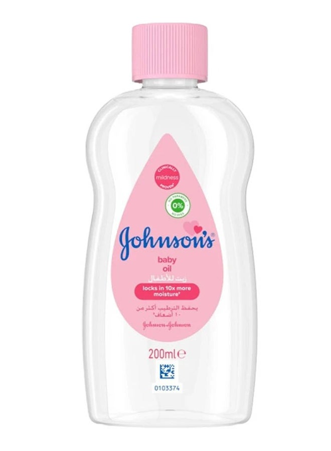 جونسون زيت الجسم يحتفظ بـ 10 أضعاف الرطوبة - Image 1