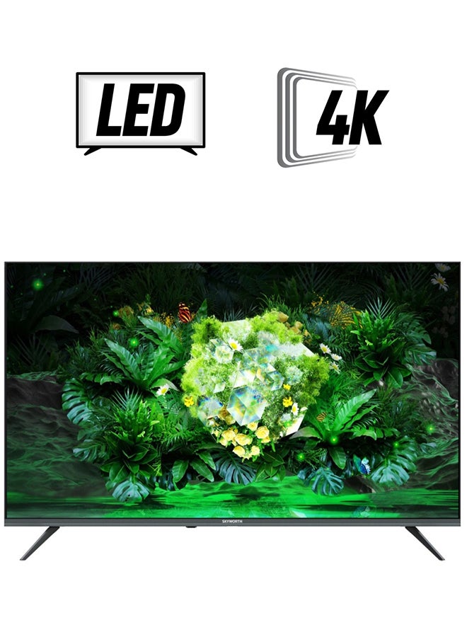 سكاي ورث تلفزيون ذكي 60 بوصة 4K UHD LED، وضع الحماية للعين، وضع الألعاب، نظام Google TV، ميزة العثور على الريموت، تردد 60 هرتز، تقنية HDR10 وصوت DTS Studio، ضمان سنتين، 60G6500G، أسود 60G6500G أسود - Image 2