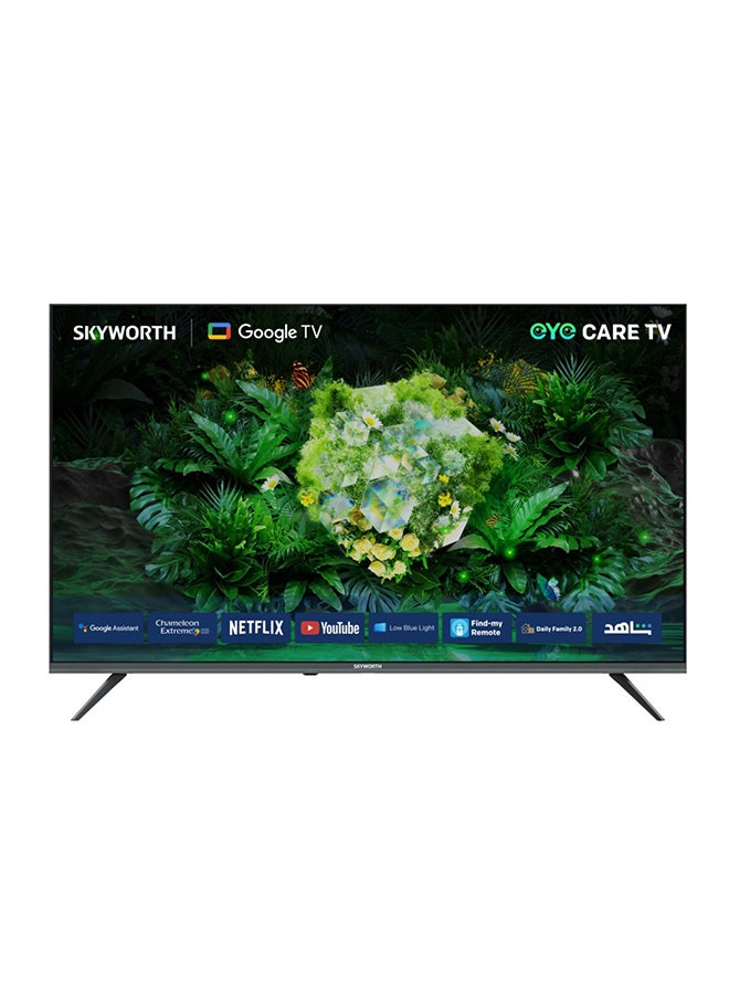 سكاي ورث تلفزيون ذكي 60 بوصة 4K UHD LED، وضع الحماية للعين، وضع الألعاب، نظام Google TV، ميزة العثور على الريموت، تردد 60 هرتز، تقنية HDR10 وصوت DTS Studio، ضمان سنتين، 60G6500G، أسود 60G6500G أسود - Image 3