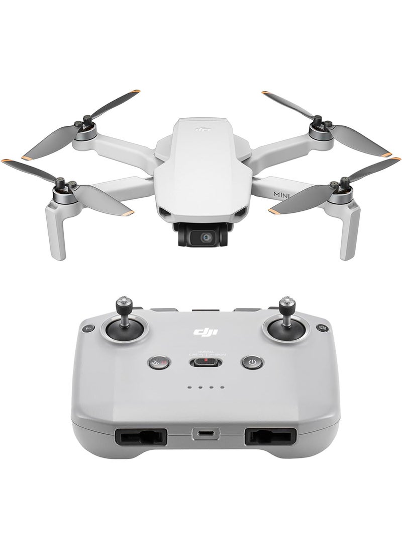 dji - Mini 4K, Drone with 4K UHD Camera for Adults, Under 249 g, 3-Axis Gimbal Stabilization, 10km Video Transmission, Auto Return, Wind Resistance, 1 Battery for 31-Min Max Flight Time, Intelligent Flight - Image 1