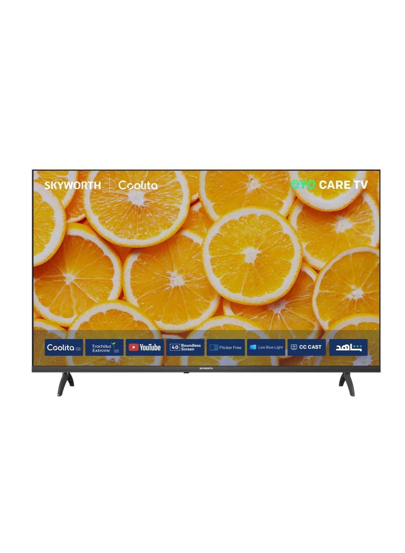 سكاي ورث SKYWORTH 32E5000G - 32" 2K LED TV (Coolita 3.0) 32E5000G BLACK 