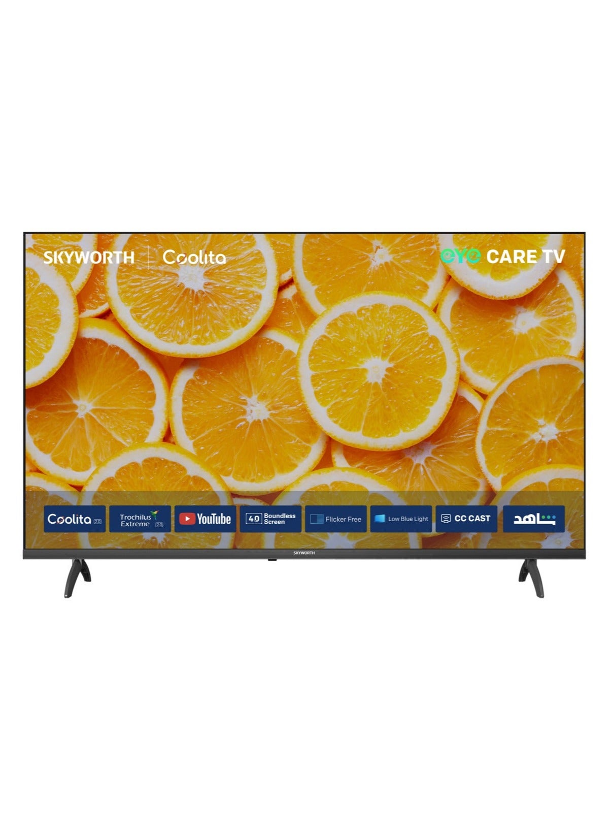 Skyworth SKYWORTH 43E5000G - 43" 2K LED TV (Coolita 3.0) 43E5000G BLACK 