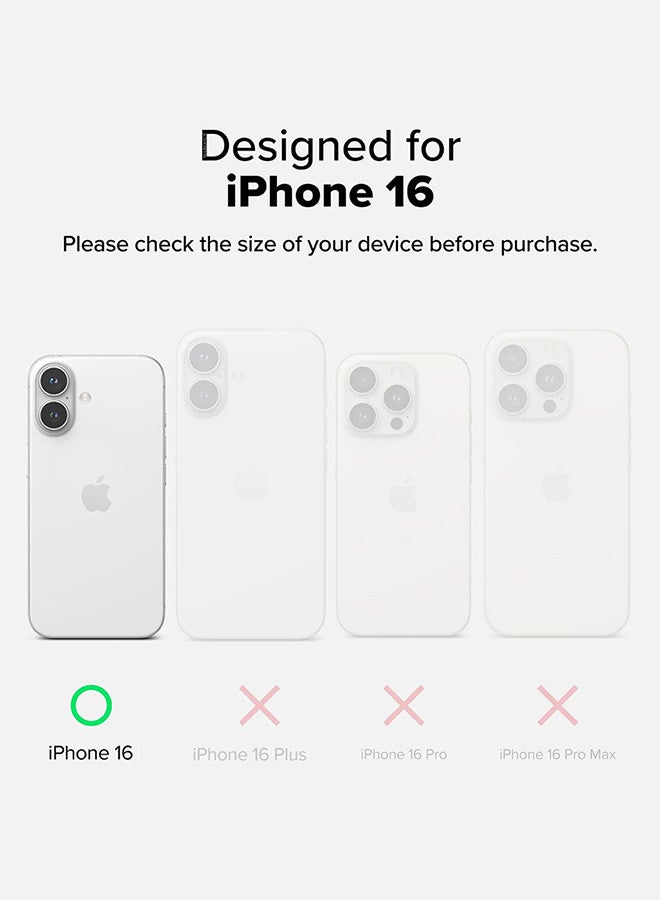 MARGOUN ( for iPhone 16 ) Case, Clear TPU, Ultra Slim, Shockproof, Anti-Yellowing, Scratch-Resistant Case Cover Clear - Image 5