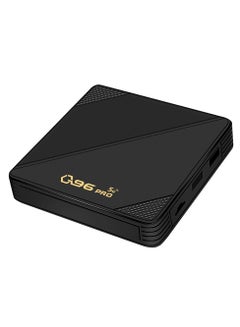 وونكت Pro Mini Smart Android 11.1 Tv box [2GB / 16GB] Amlogic S905L Quad Core 2.4G / 5G WIFI 4K H265 Media Player Quad Core Android TV Box Q96P Black  - Image 1