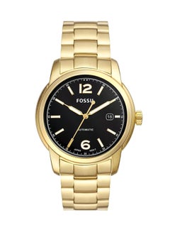 FOSSIL Men's Heritage Round Mechanical Watch ME3232 - 43 mm - Gold  - Image 1