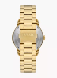 FOSSIL Men's Heritage Round Mechanical Watch ME3232 - 43 mm - Gold  - Image 4