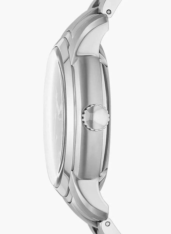 فوسيل - Men's Heritage Round Mechanical Watch ME3224 - 43 mm - Silver - Image 1