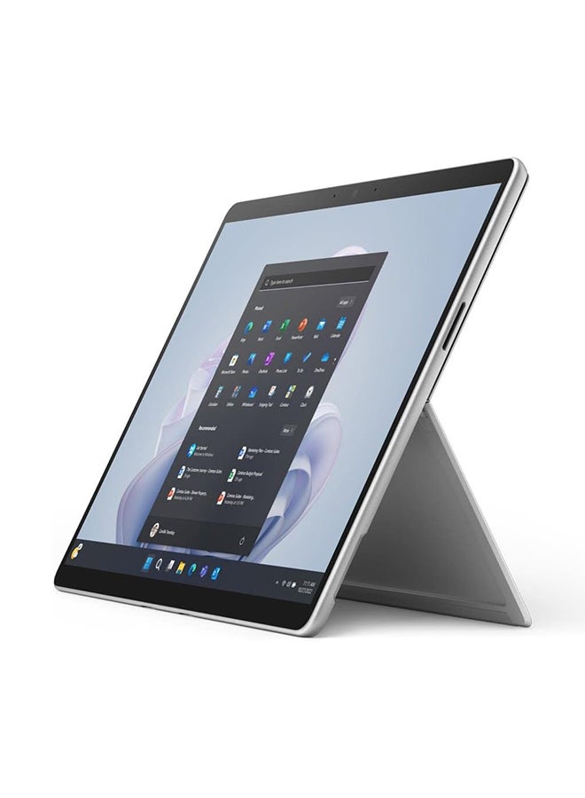 مايكروسوفت Surface Pro 9 QIY-00007 Laptop With 13-Inch Display, Core i7-1255U Processor/16GB RAM/512GB SSD/Intel Iris Xe Graphics/Windows 11 Pro English/Arabic Platinum - Image 1