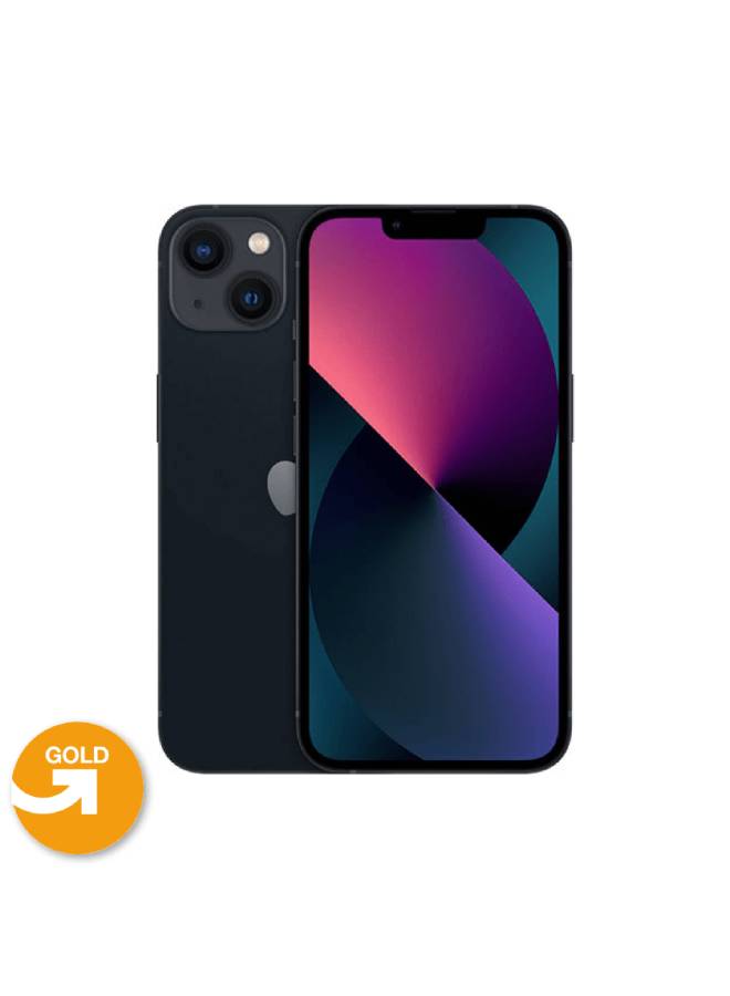 UPGRADE | Refurbished |APPLE iPhone 13 128GB Midnight Single Sim | Gold Grade