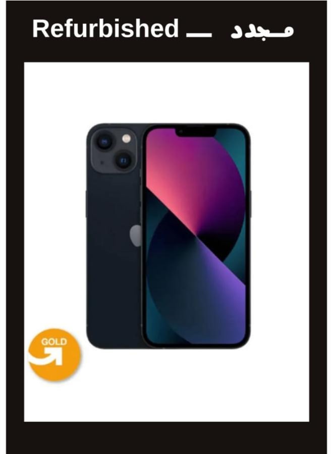 ابل  UPGRADE | Refurbished |APPLE iPhone 13 128GB Midnight Single Sim | Gold Grade - Image 1