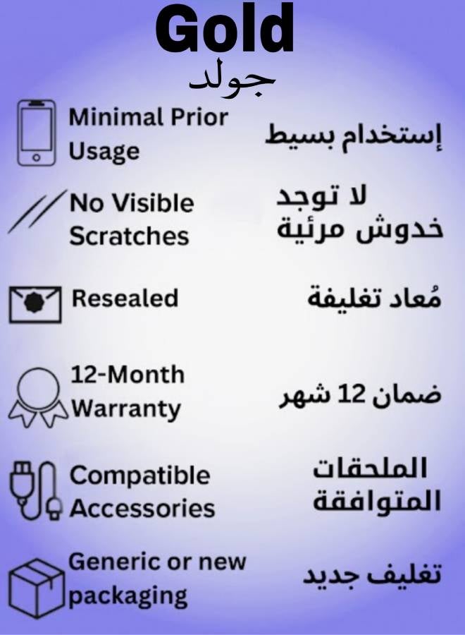 ابل  UPGRADE | Refurbished |APPLE iPhone 13 Pro 128GB Sierra Blue Single Sim | Gold Grade - Image 3