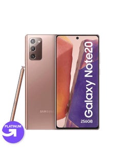سامسونج UPGRADE | Refurbished |Samsung Galaxy Note20 256GB 8Ram 4G Mystic Bronze Dual Sim | Platinum Grade  - Image 1