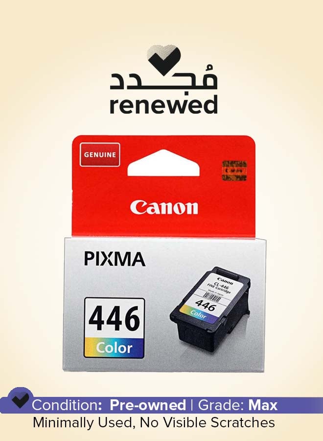 كانون Renewed - Pixma Cl-446 Ink Cartridge Tricolour - Image 1