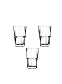 Pasabahce Pasabahce Juice Glass, Set of 3 Serenity Hi Ball Glass 355ml,Turkey Made  - Image 1