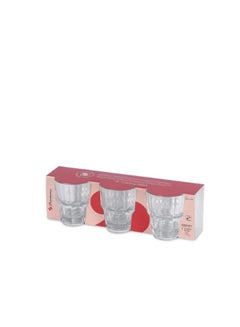 Pasabahce Pasabahce Juice Glass, Set of 3 Serenity Old Fashioned Glass 210ml,Turkey Made  - Image 5