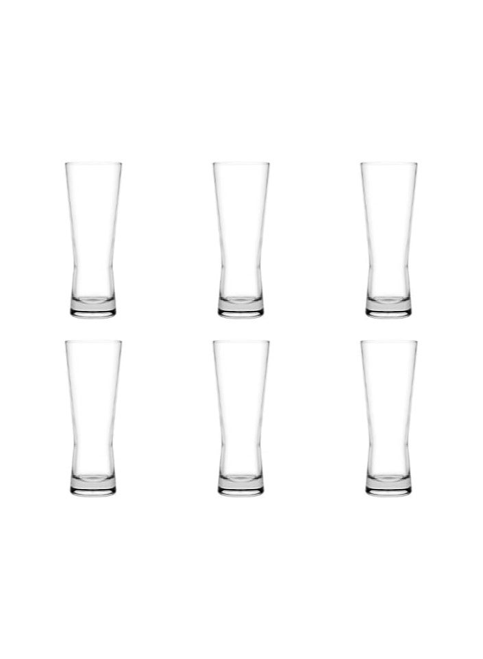 باساباتشي طقم أكواب عصير  سيرفيزا - ٦ أكواب - سعة ٣٤٠ مل - شفاف - Image 2