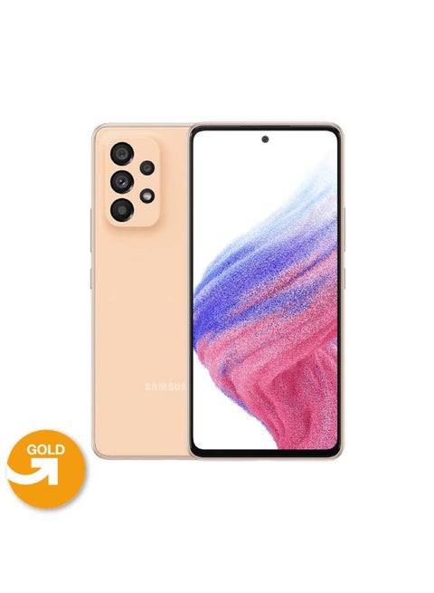 UPGRADE | Refurbished |Samsung Galaxy A53 128GB 8Ram 5G Peach Dual Sim | Gold Grade
