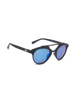لي كوبر Kids' Polarized Sunglasses Black Frame Blue Mirror Lens - 48mm Lens - LCK102C01  - Image 2