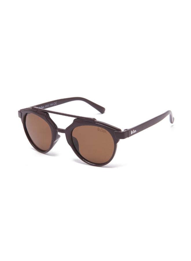 Lee Cooper Kids' Polarized Sunglasses Brown Frame Brown Lens - 48mm Lens - LCK102C02  - Image 2
