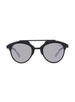 لي كوبر Polarized Sunglasses Black Frame Silver Mirror Lens - 48mm Lens - LCK102C03  - Image 1