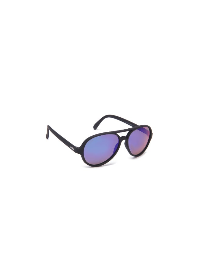 Lee Cooper Kids' Polarized Sunglasses Black Frame Green Mirror Lens - 55mm Lens - LCK103C01  - Image 3