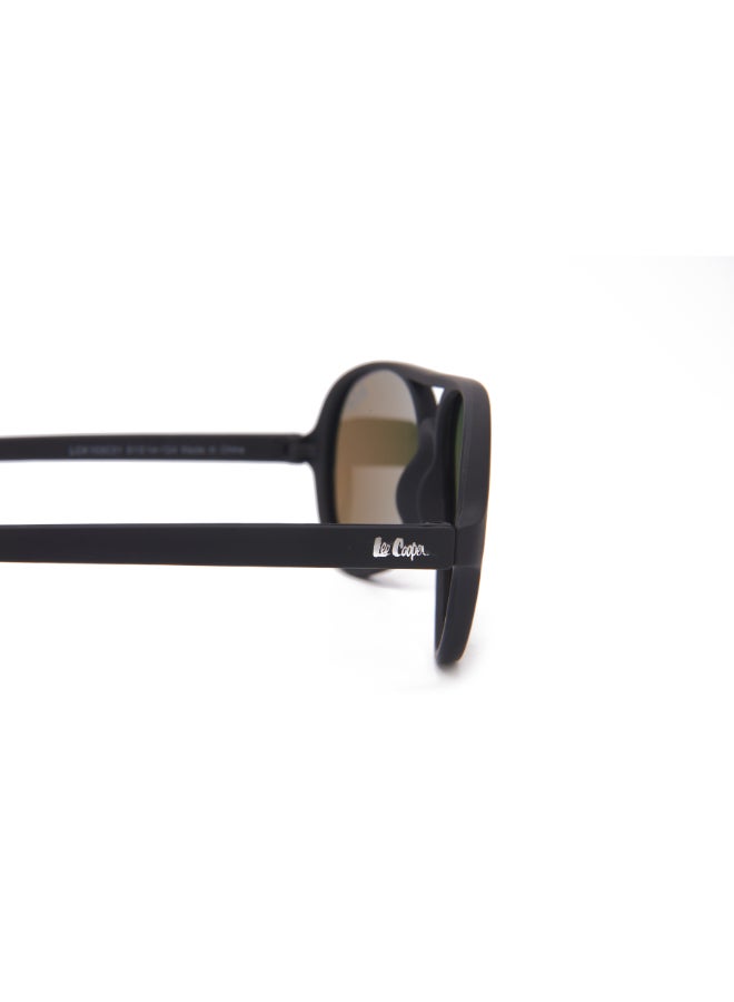 Lee Cooper Kids' Polarized Sunglasses Black Frame Green Mirror Lens - 55mm Lens - LCK103C01  - Image 5
