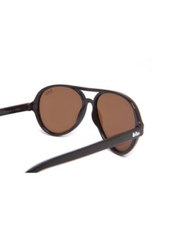 لي كوبر Kids' Polarized Sunglasses Brown Frame Brown Lens - 55mm Lens - LCK103C02  - Image 2