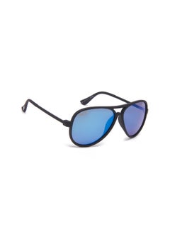 Lee Cooper Kids' Polarized Sunglasses Black Frame Blue Mirror Lens - 52mm Lens - LCK104C01  - Image 2