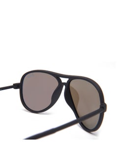 Lee Cooper Kids' Polarized Sunglasses Black Frame Blue Mirror Lens - 52mm Lens - LCK104C01  - Image 5