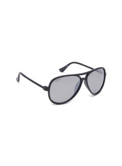 Lee Cooper Kids' Polarized Sunglasses Black Frame Silver Mirror Lens - 52mm Lens - LCK104C03  - Image 2