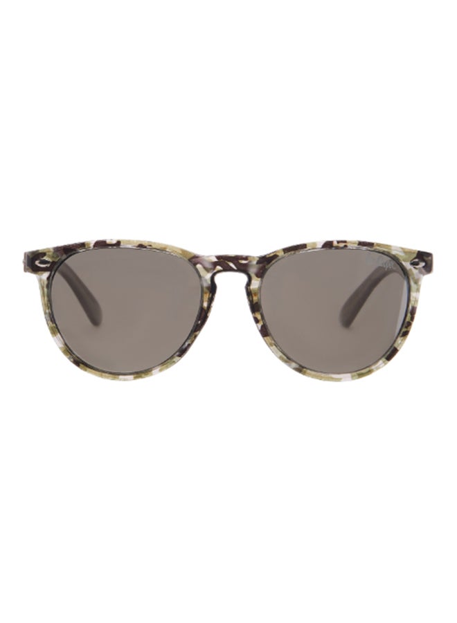 لي كوبر Kids' Polarized Sunglasses Grey Frame Silver Mirror Mirror Lens 48mm  - LCK106C03  - Image 1