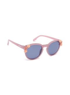 لي كوبر Girls' Polarized Sunglasses Pink Frame Grey Lens - 46mm Lens - LCK107C02  - Image 2