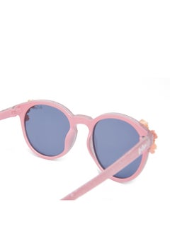 لي كوبر Girls' Polarized Sunglasses Pink Frame Grey Lens - 46mm Lens - LCK107C02  - Image 4