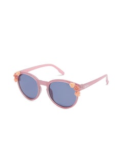 لي كوبر Girls' Polarized Sunglasses Pink Frame Grey Lens - 46mm Lens - LCK107C02  - Image 3