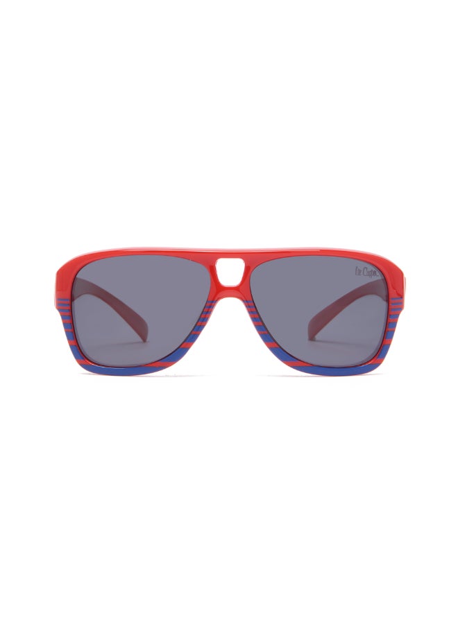 Lee Cooper - Kids' Polarized Sunglasses Red Frame Grey Lens - 52mm Lens - LCK108C02 - Image 1