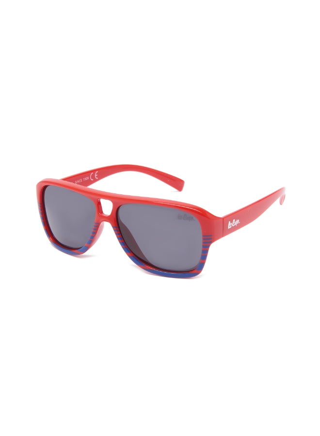 Lee Cooper - Kids' Polarized Sunglasses Red Frame Grey Lens - 52mm Lens - LCK108C02 - Image 1