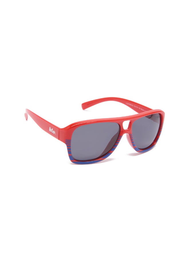 Lee Cooper - Kids' Polarized Sunglasses Red Frame Grey Lens - 52mm Lens - LCK108C02 - Image 1