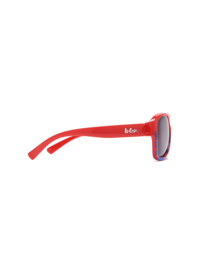 Lee Cooper - Kids' Polarized Sunglasses Red Frame Grey Lens - 52mm Lens - LCK108C02 - Image 1