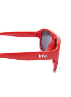 Lee Cooper Kids' Polarized Sunglasses Red Frame Grey Lens - 52mm Lens - LCK108C02  - Image 5